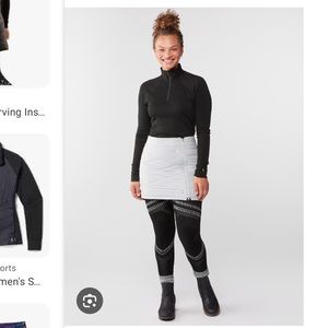 Stylish Black and White Women's Skirt